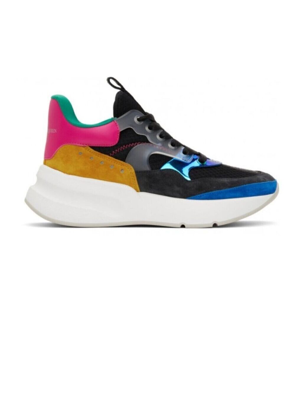 Alexander McQueen Oversized Runner Colorblock - Iridescent Size 42.5